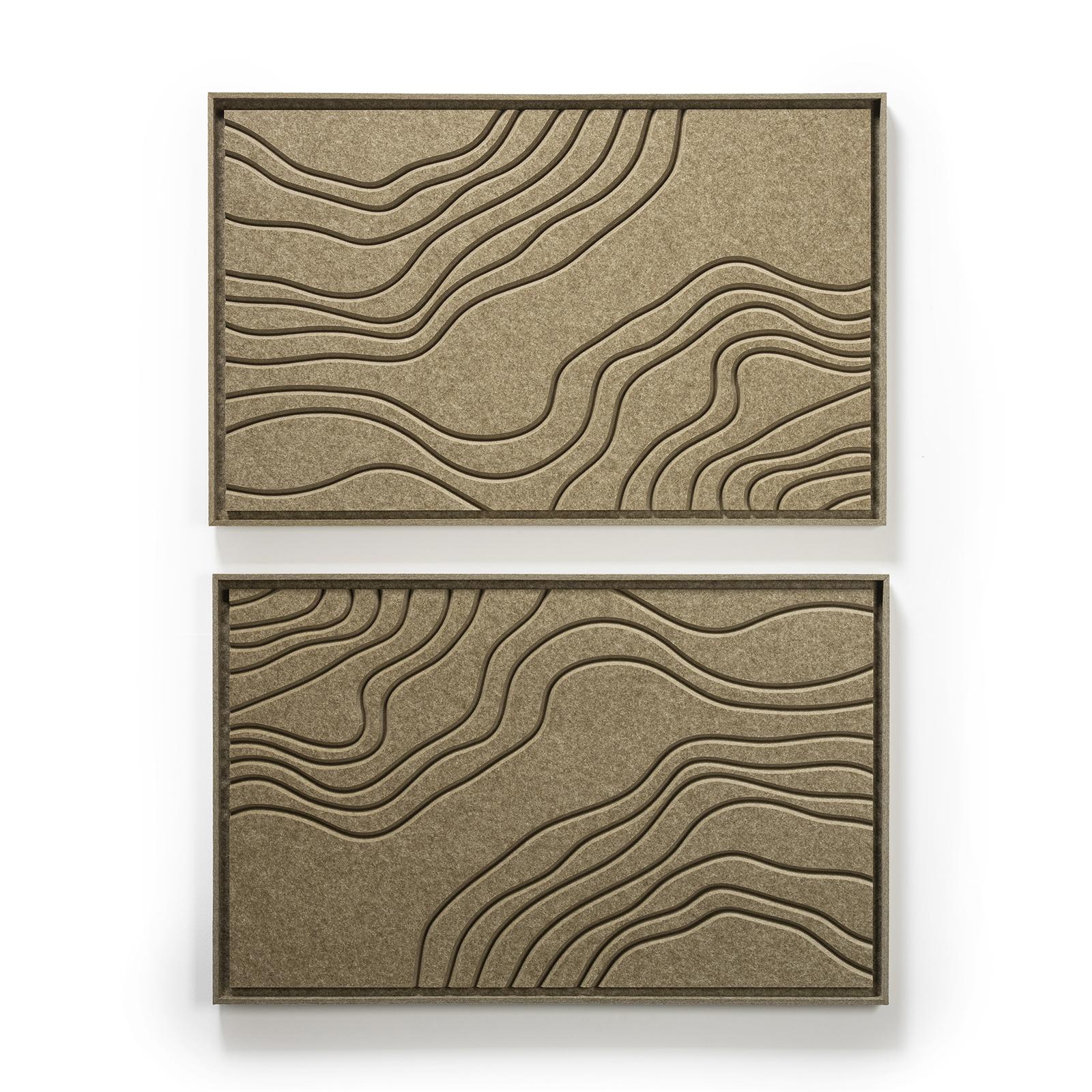 Naturale Olive Mist, Panels above one another
