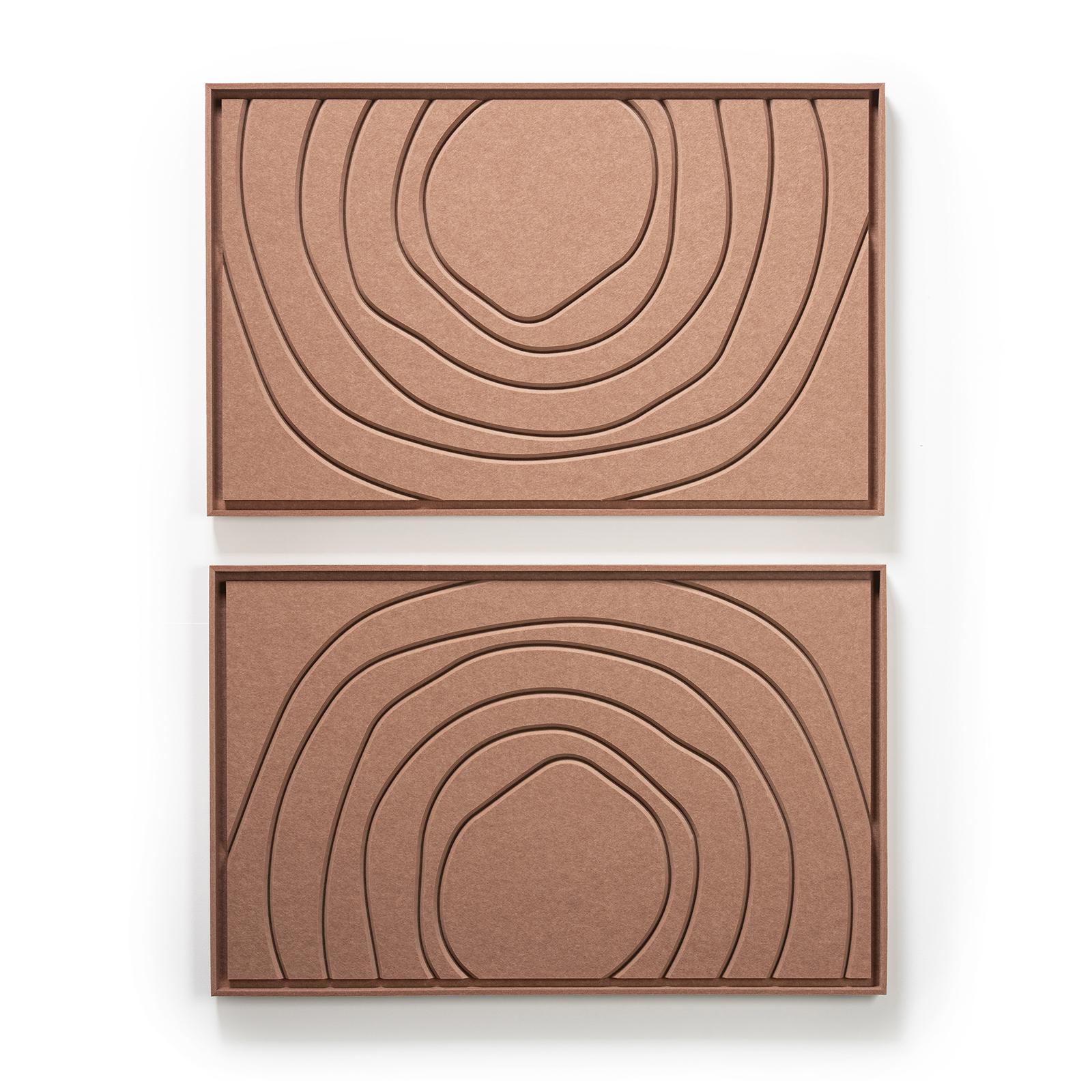 Aura Terra Bloom, Panels above one another