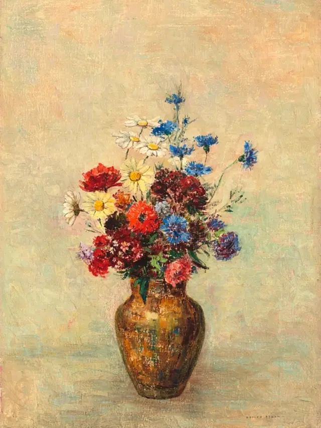 Flowers in a vase