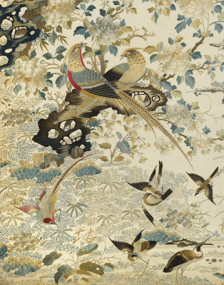 Chinese bird decor - artwork in frame preview