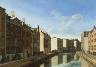 De gouden bocht in de herengracht by gerrit adriaensz berckheyde