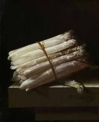 Stilleven met asperges outdoor scene print - artwork in frame preview