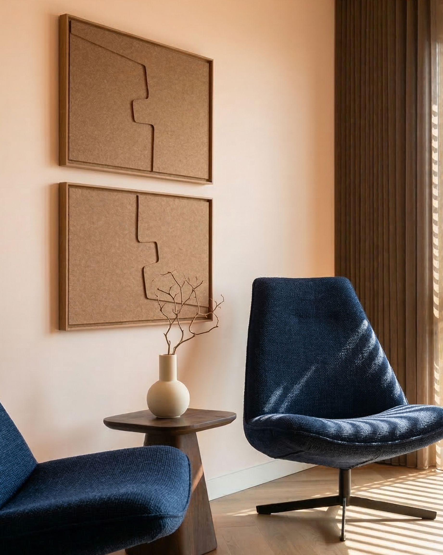 Estile Soft Dune 3D felt art panel