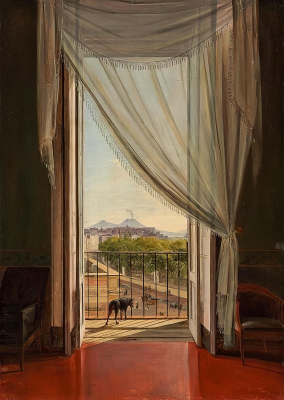 Franz Ludwig Catel - artwork in frame preview