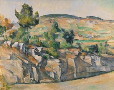 Hillside in province outdoor scene - artwork in frame preview