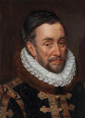 Outdoor portrait of willem i prins van oranje
