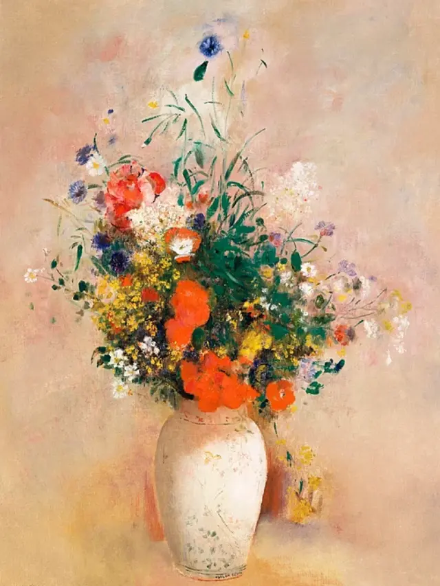 Vase of flowers