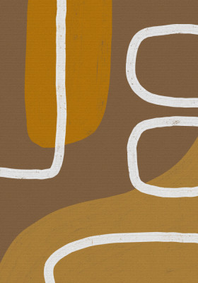 Warm minimal shapes by yuli saputra