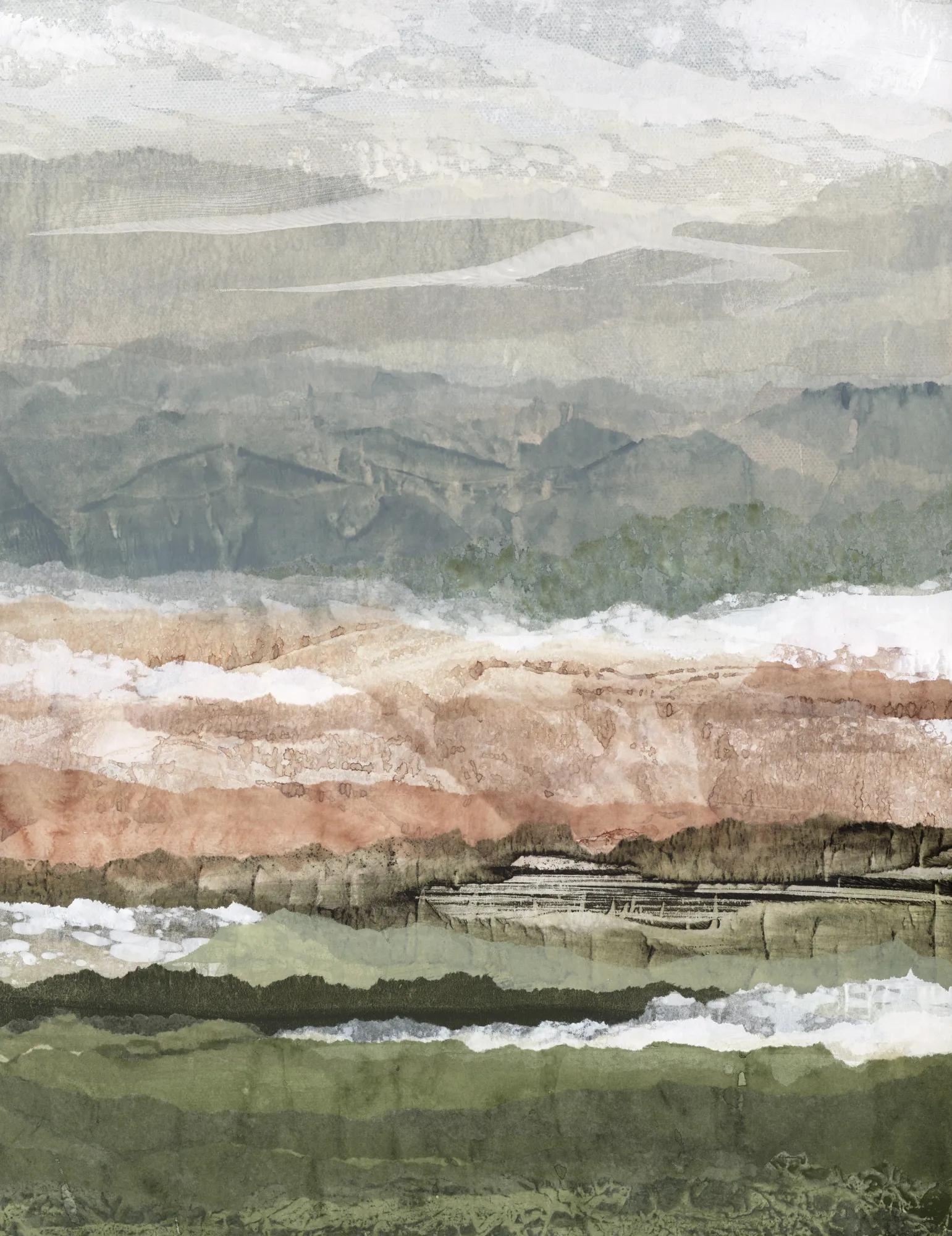 Quiet hideaway in earthy tones