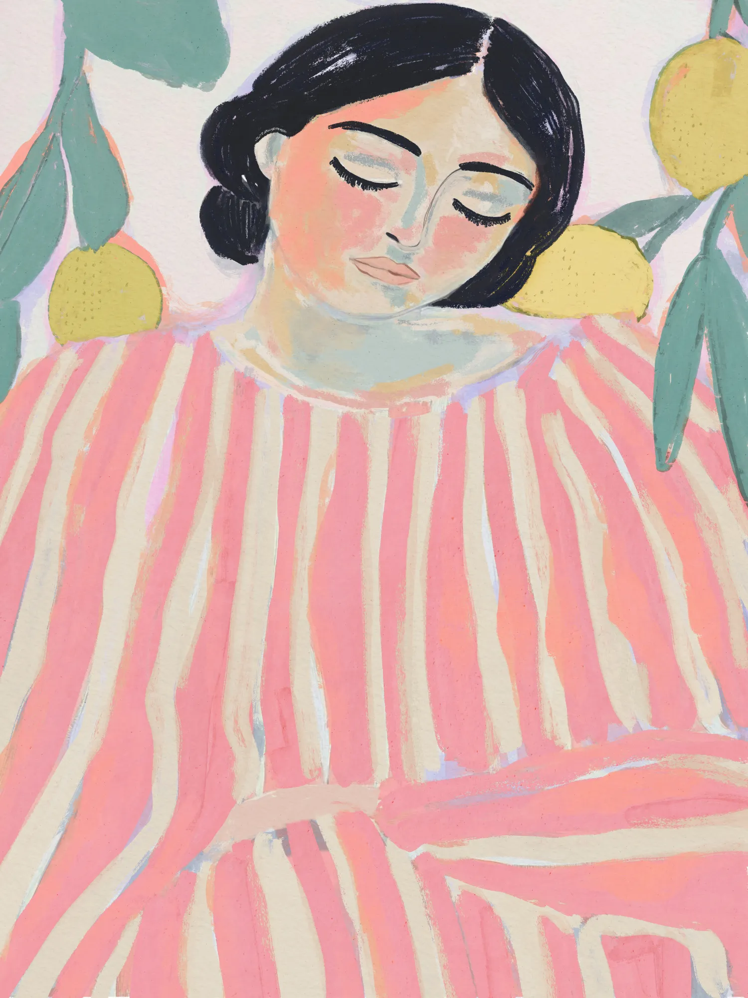 Lemon daydreams by treechild in soft pastels