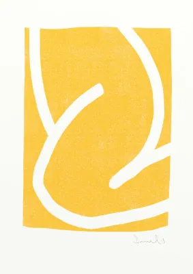 Mellow abstract vertical illustration by dan hobday