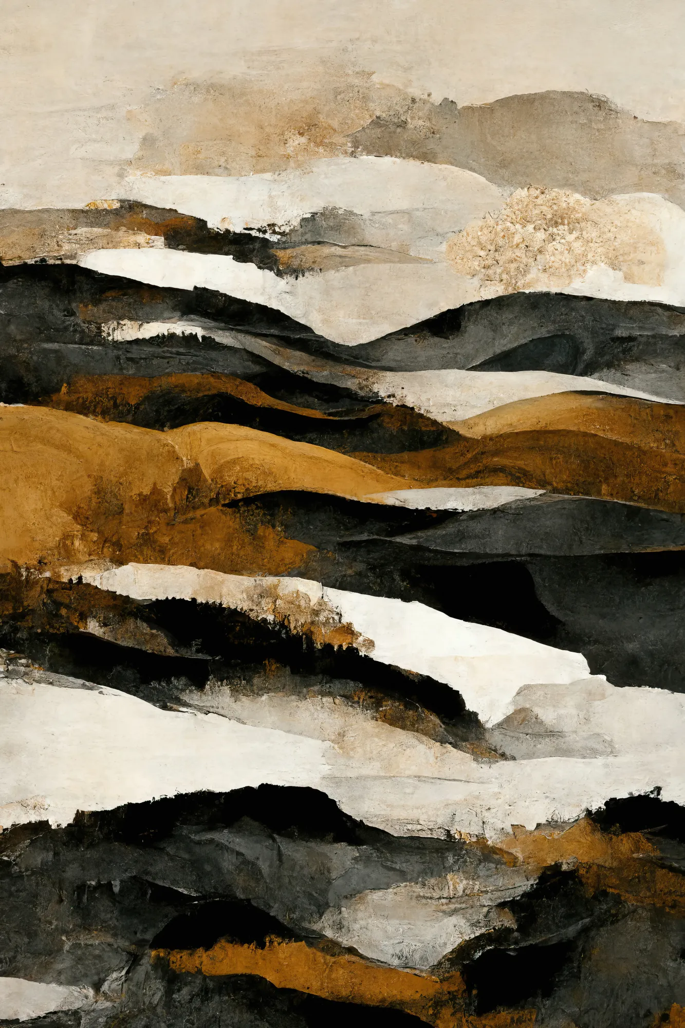 Golden horizons by treechild in warm earth tones