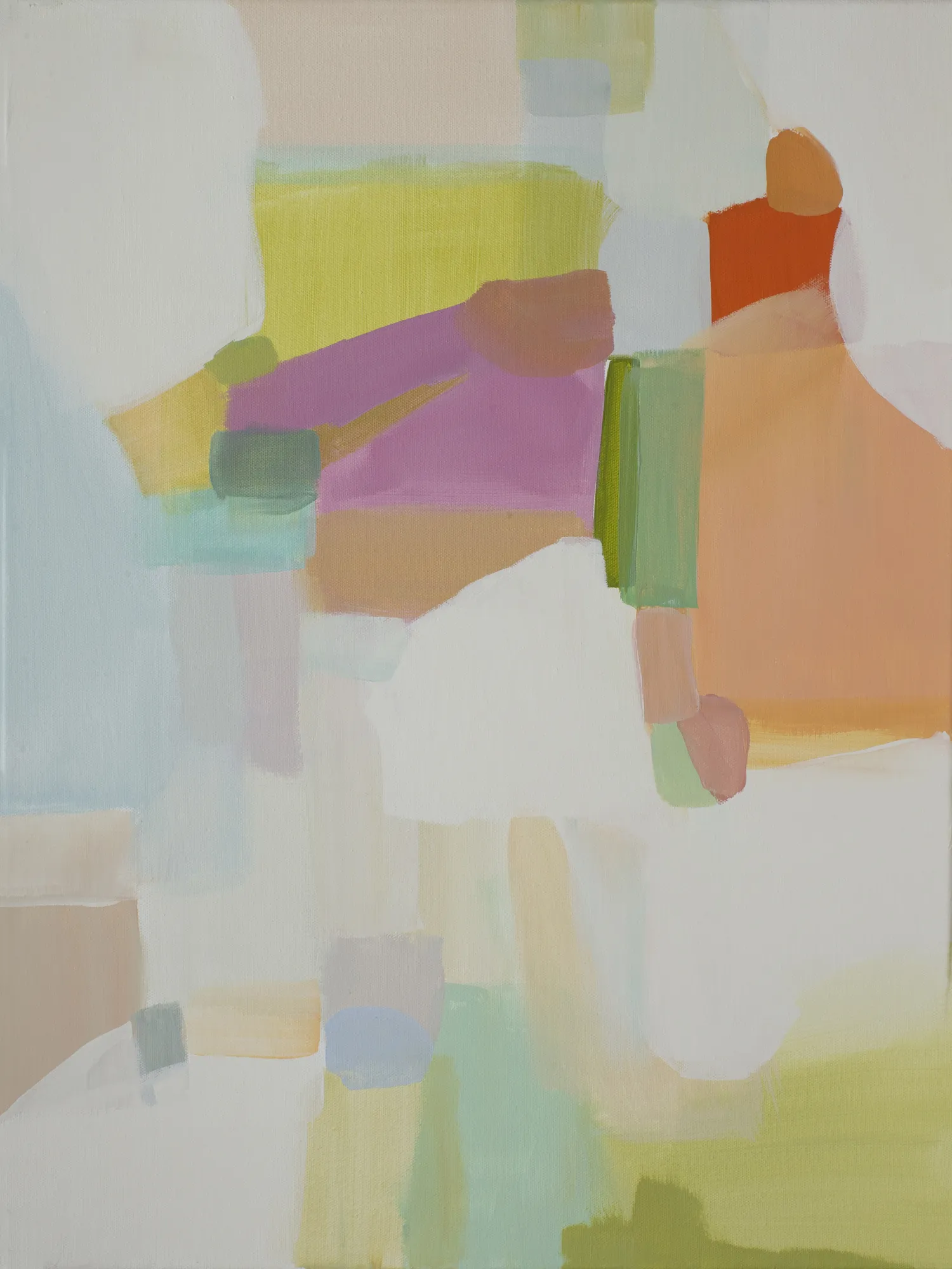 Pastel abstract 2 by jenny westenhofer