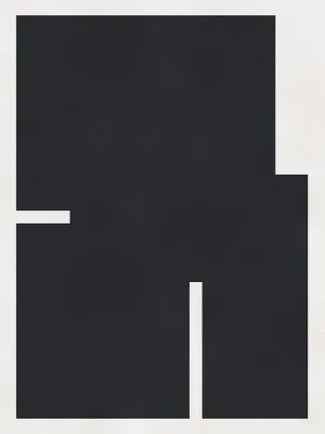 Black and white geometry 4 by vitor costa