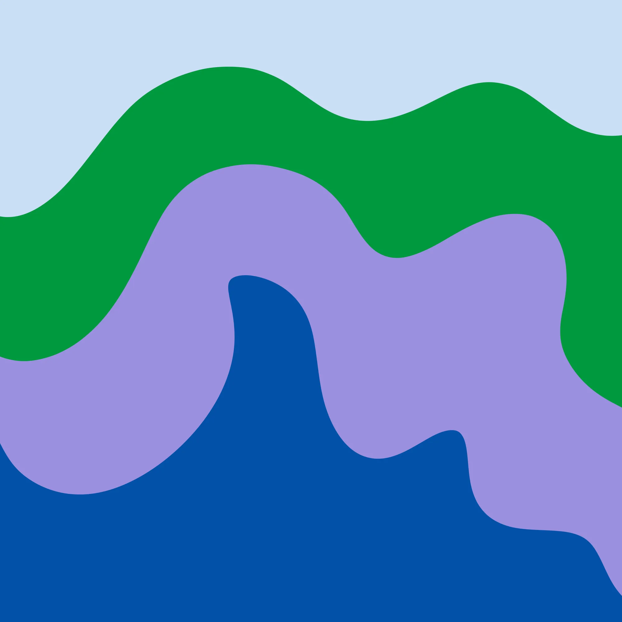 Modern colorful shapes in square format