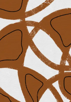 Organic Brown Shapes