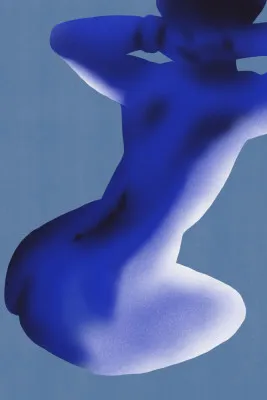 Color nude 13 by little dean in blue tones