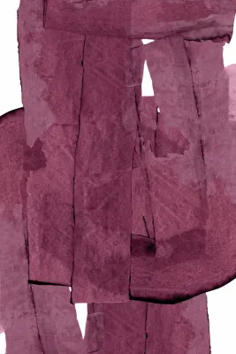 Abstract mass 3 by cartissi in burgandy tones