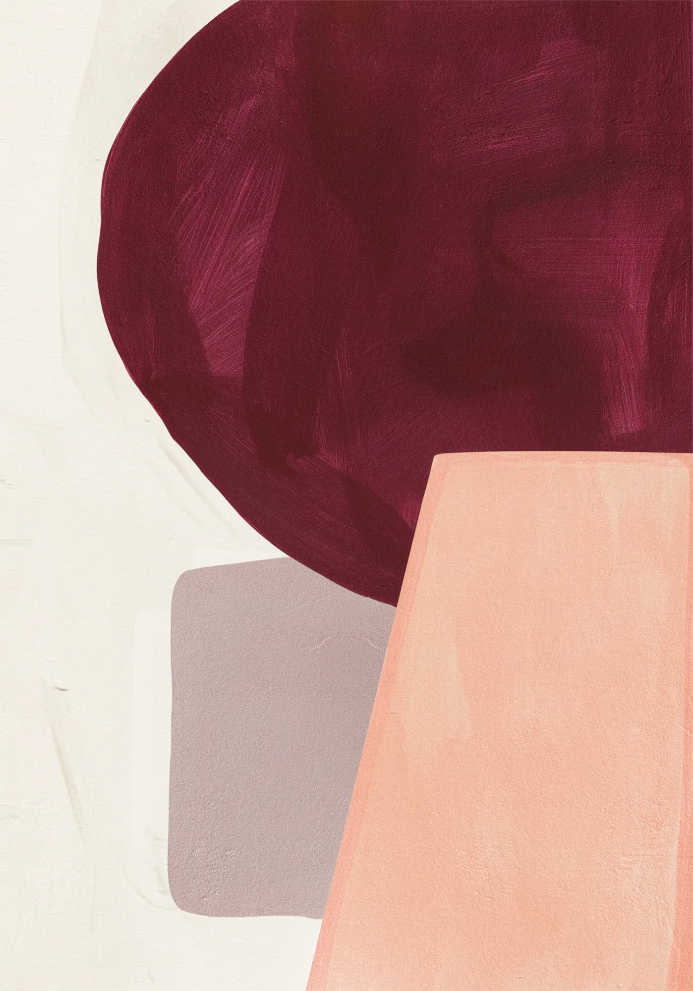 Playful geometry in earthy tones