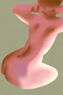 Color nude abstract by little dean
