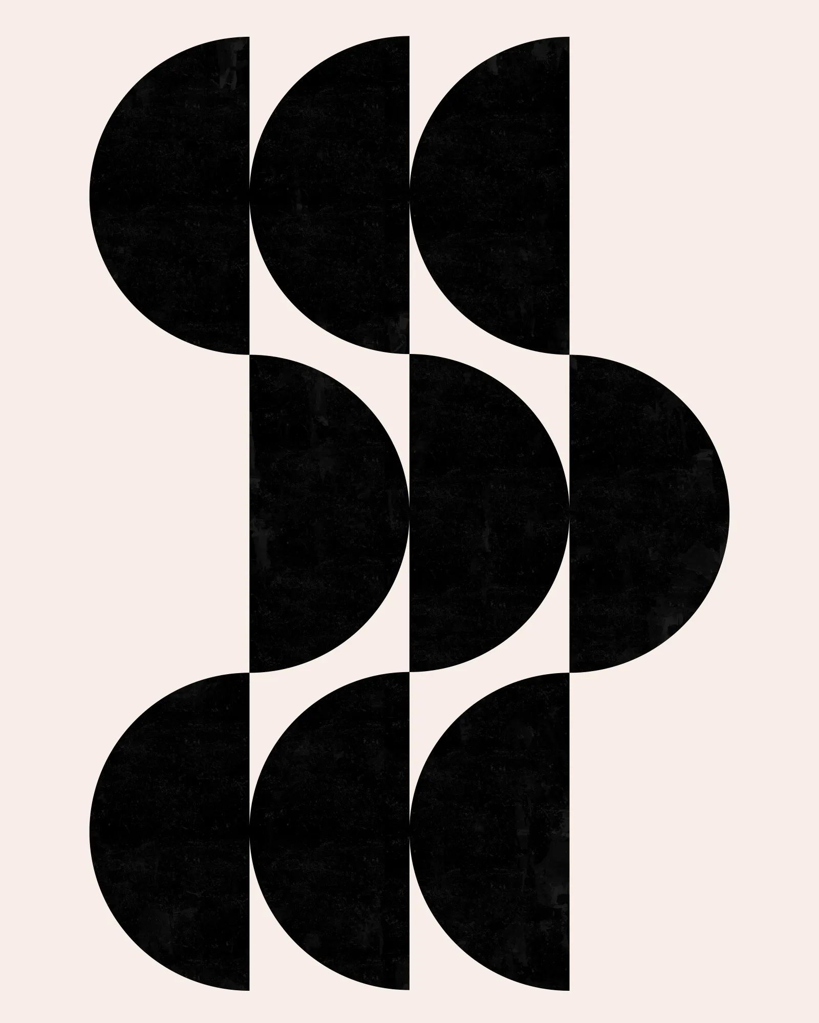 Outdoor scene in vibrant shapes by cats and dotz