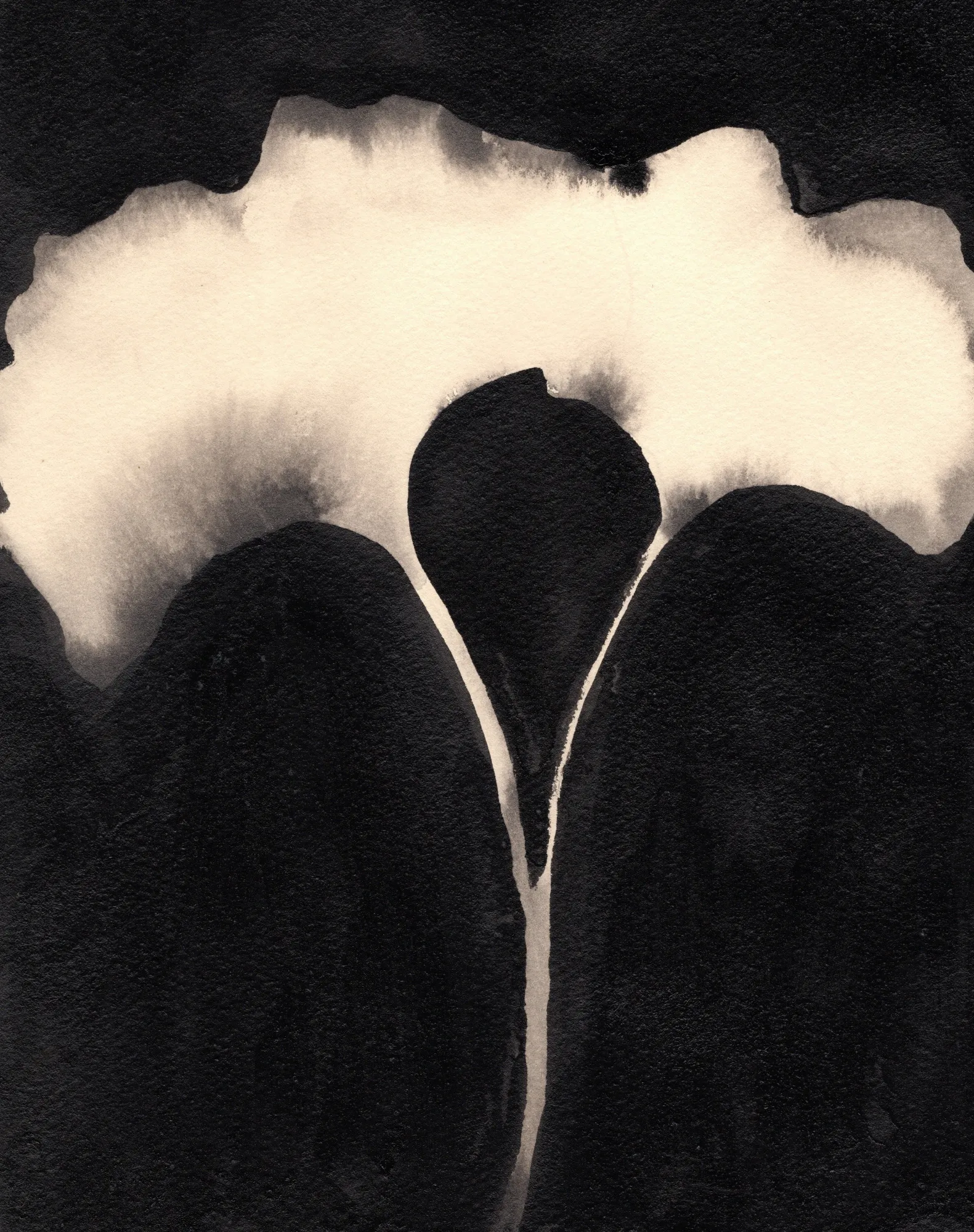 Gingko leaves pair i by janel bragg