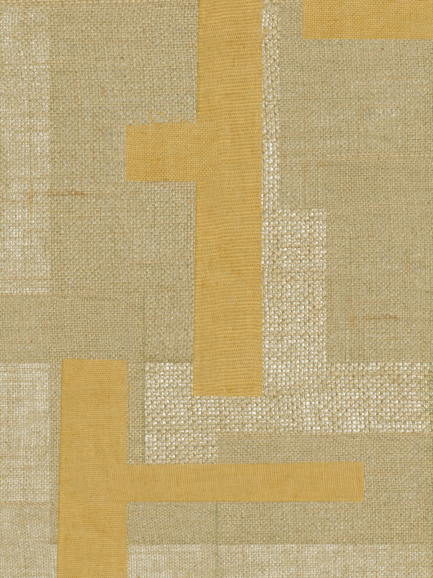 Textured pathway in beige and gold tones