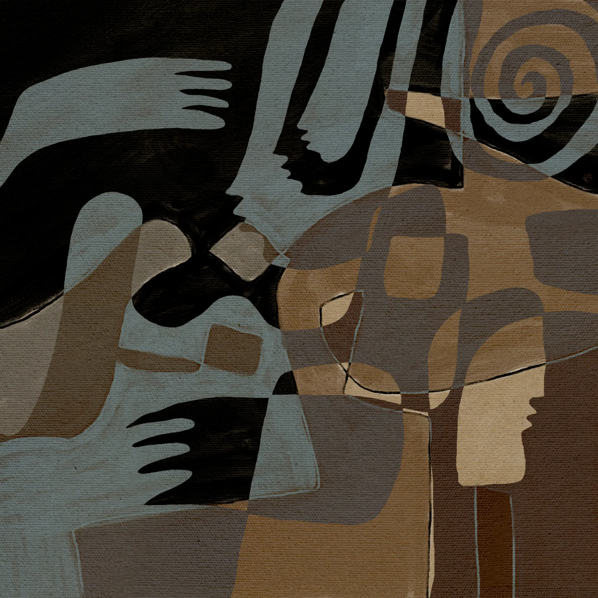 Essence 4 by shatha al dafai in outdoor square illustration