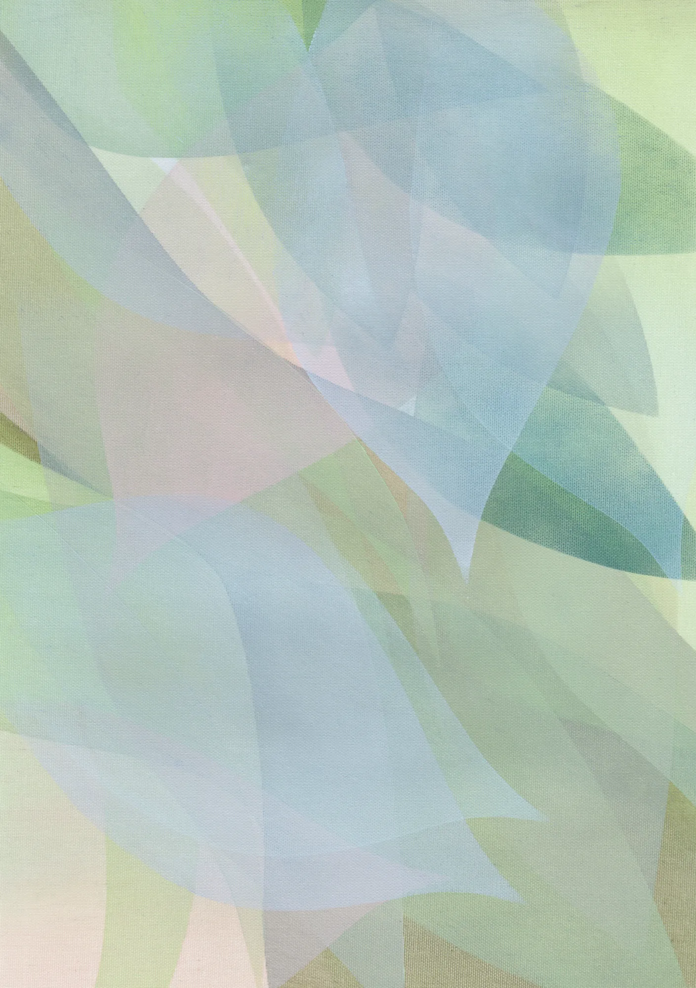 Soft pastel leaves 1 by maira ribena