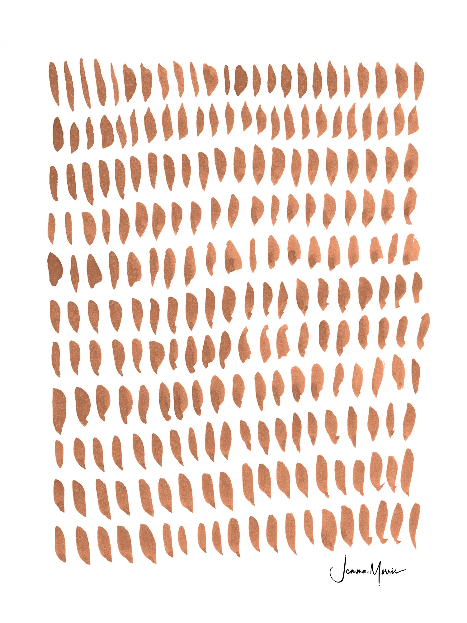 Vertical outdoor pattern pairs by jemma morris