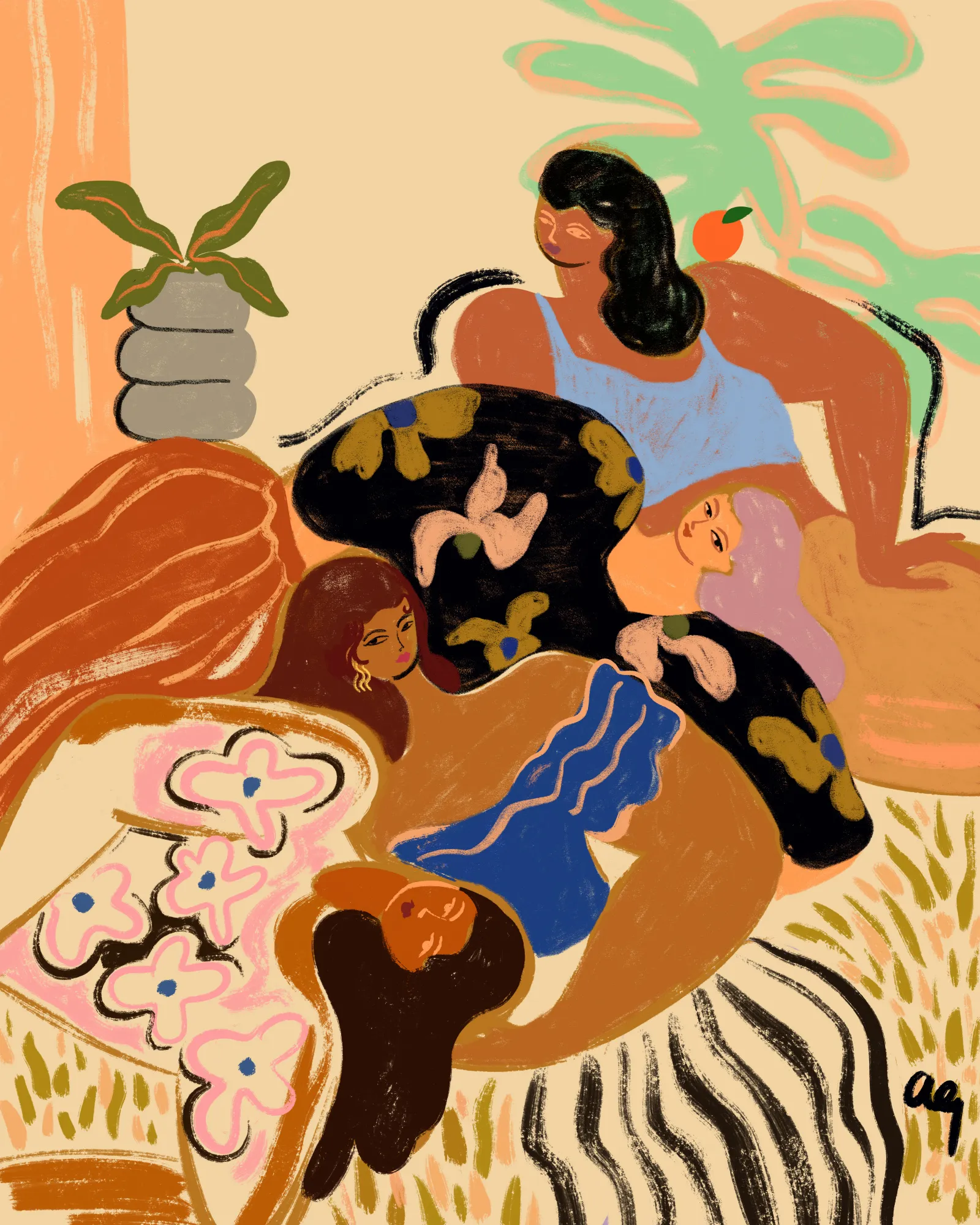 Cozywozy by arty guava in vibrant vertical format