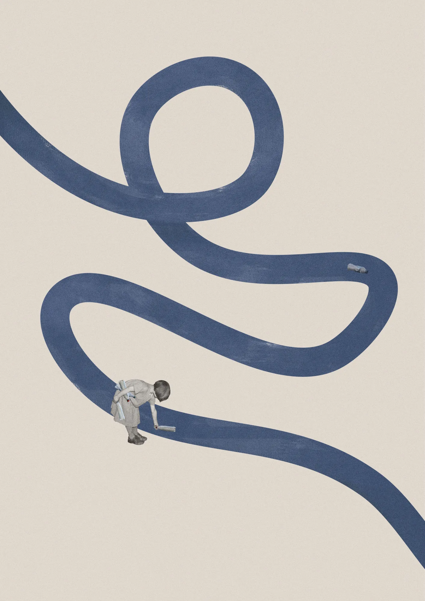 River cleanse in cool blue tones