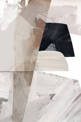 Caves by dan hobday in layered abstraction