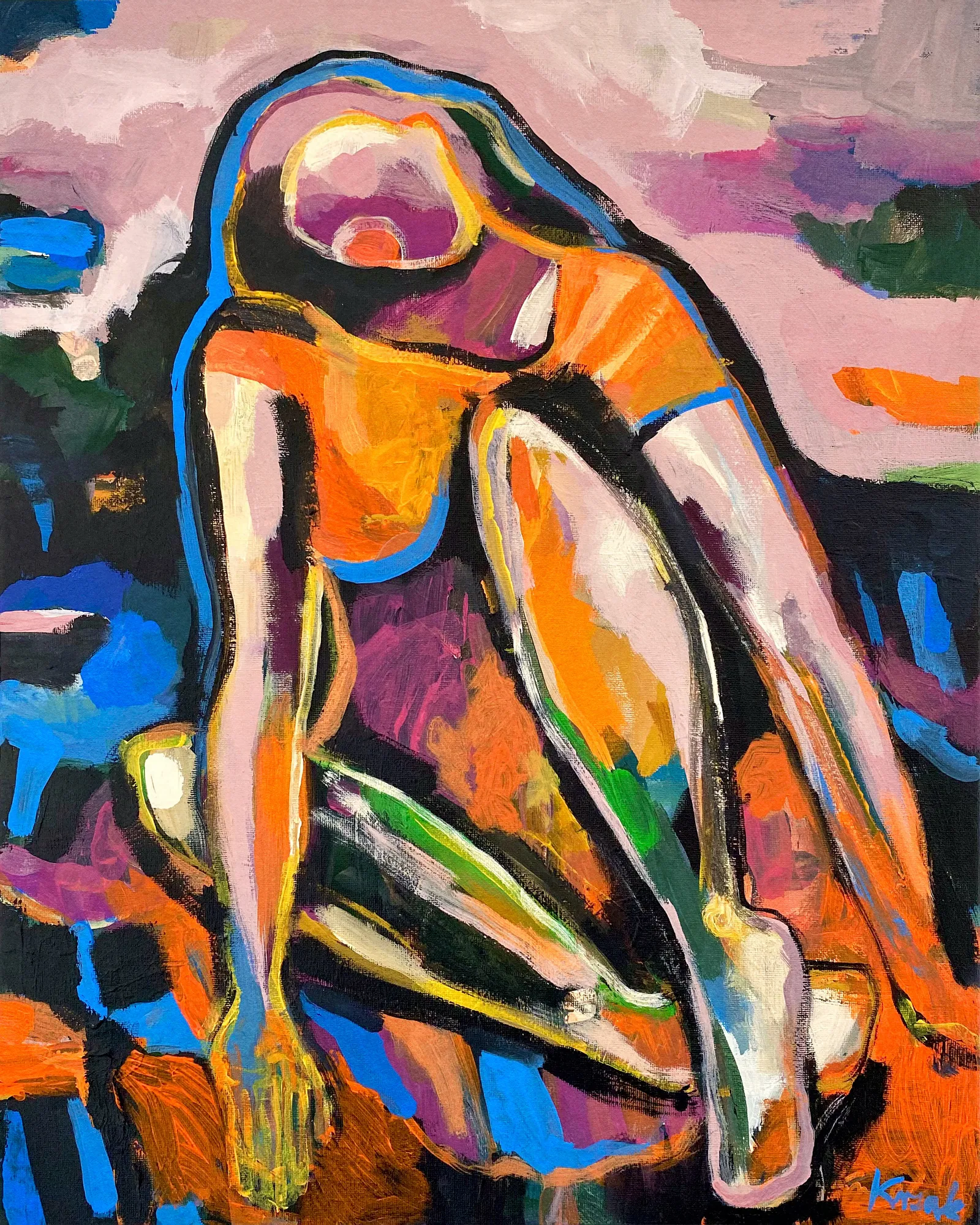 Here i glow by magdalena krzak