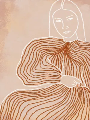 Flowing lines muse by treechild