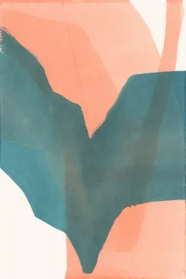 Abstract dipped landscape 1 by cartissi