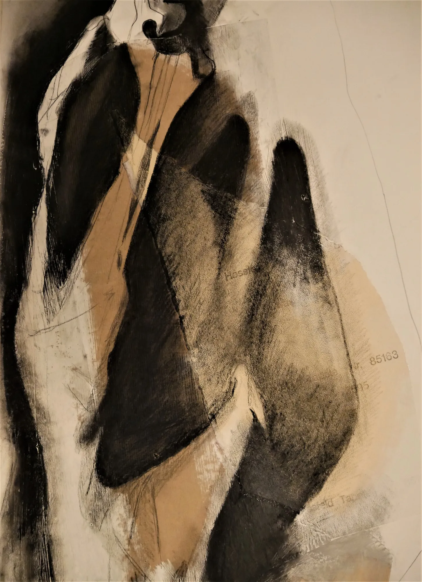 Metamorphosis vertical organic abstraction by doris schmitz