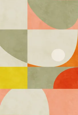 Summer circles in countryside light