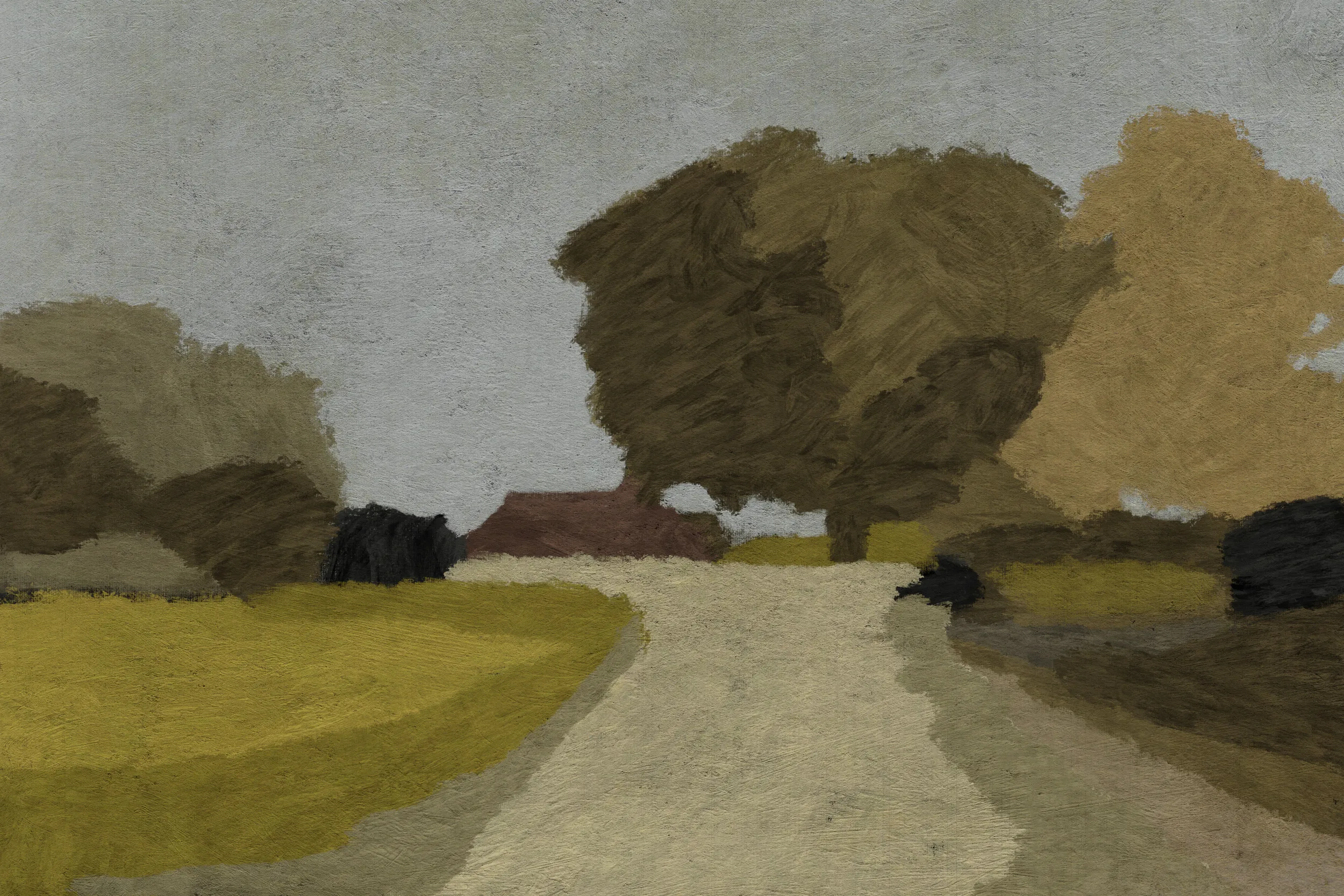 Soft woodland sky by dan hobday