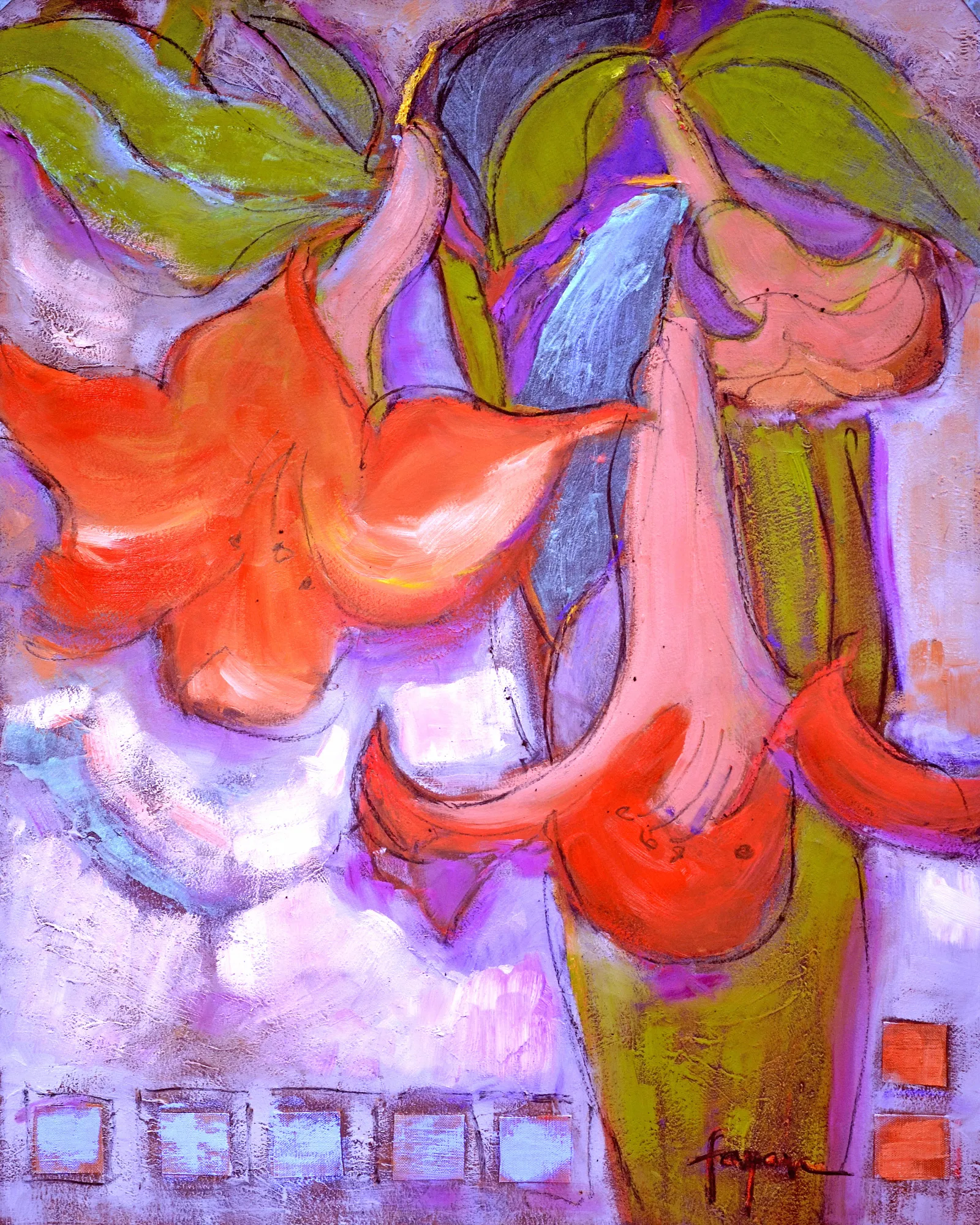 Winter blossom by dorothy fagan