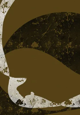 Curved Metallic Abstract
