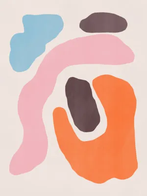 Color pastel abstraction by little dean