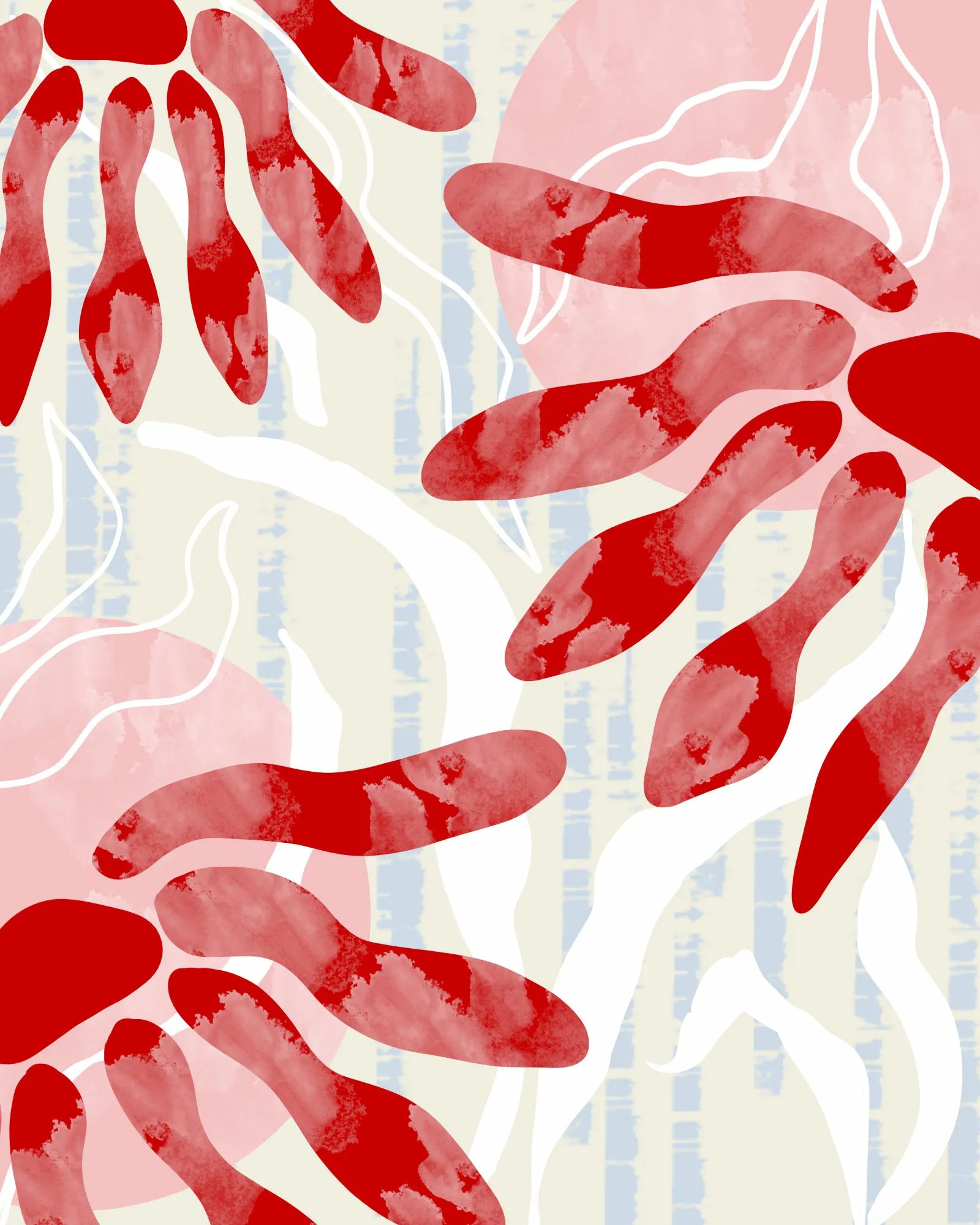 Graphic florals boho by sannel larson