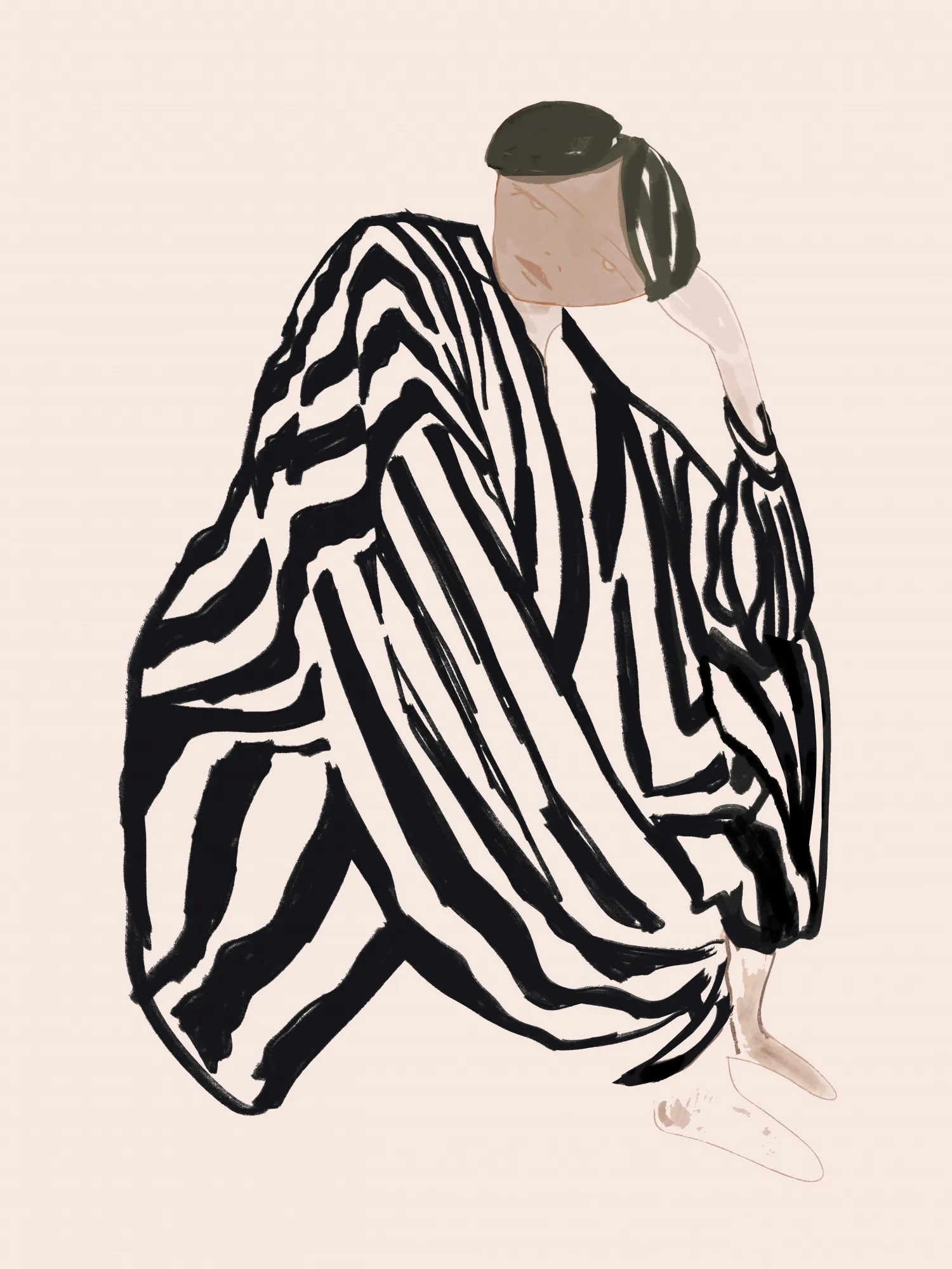 Female figure 3 by casa cartissi in portrait