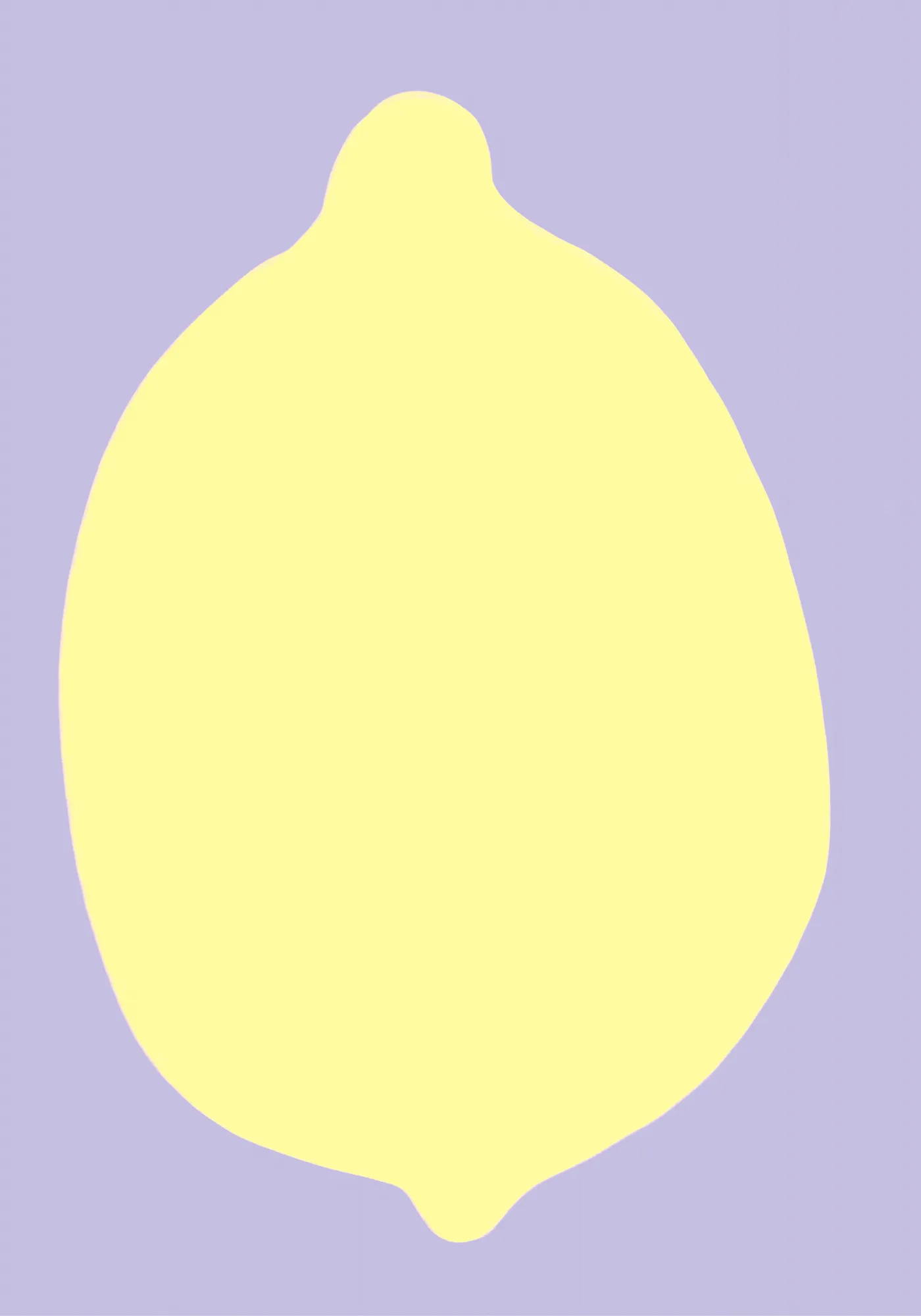Lemon on lavender by athene fritsch