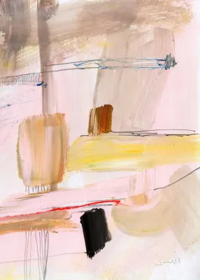 Summer dream by dan hobday in vibrant brushstrokes