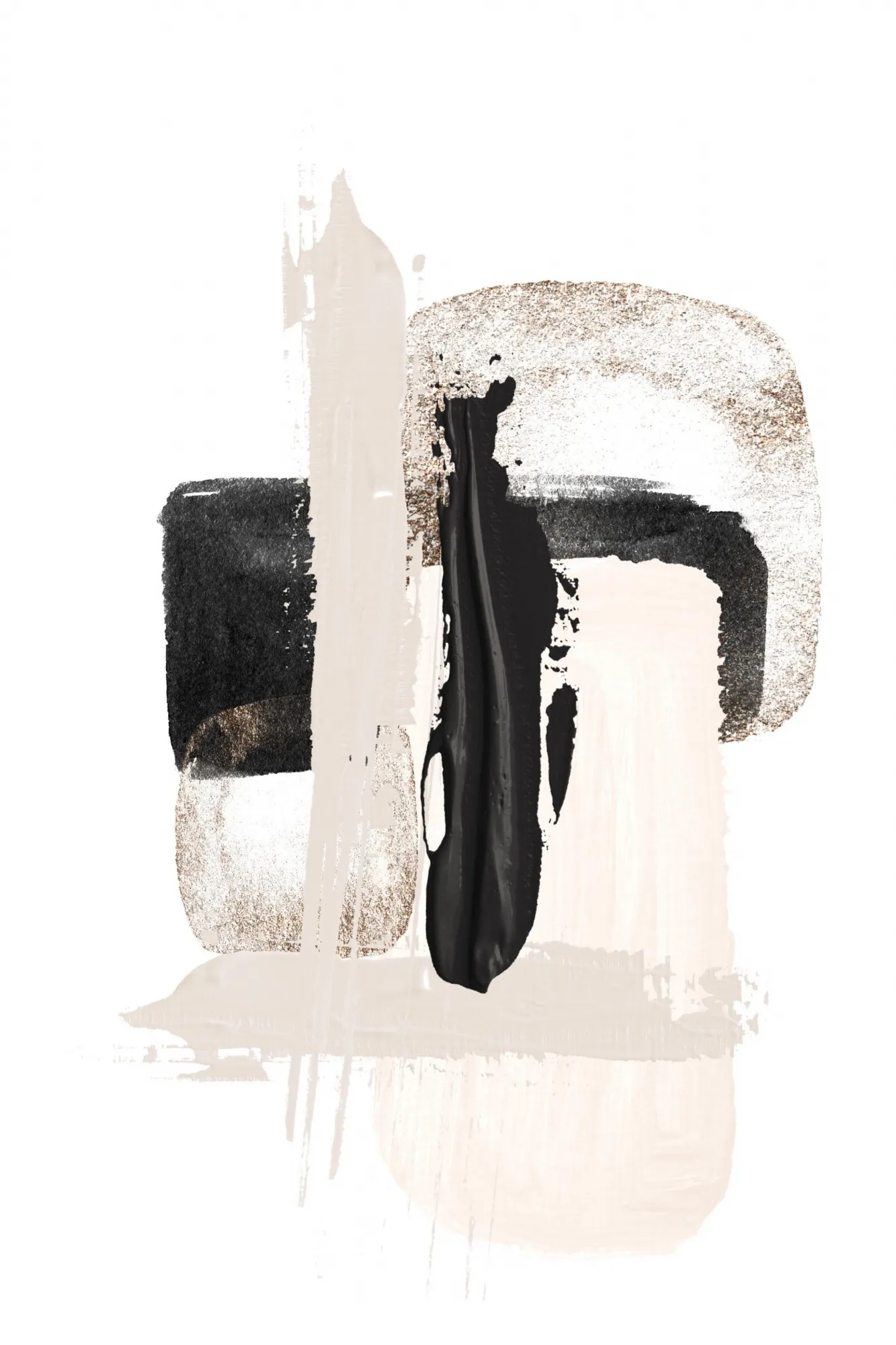 Brush strokes-2 by sally ann moss